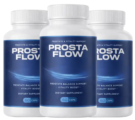 Prostaflow prostate wellness capsule bottles for urinary support